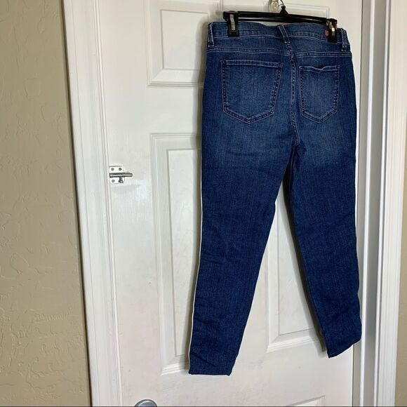 Sneak Peek Mid-Rise Side Stripe Crop Skinny Jeans - Picture 6 of 10